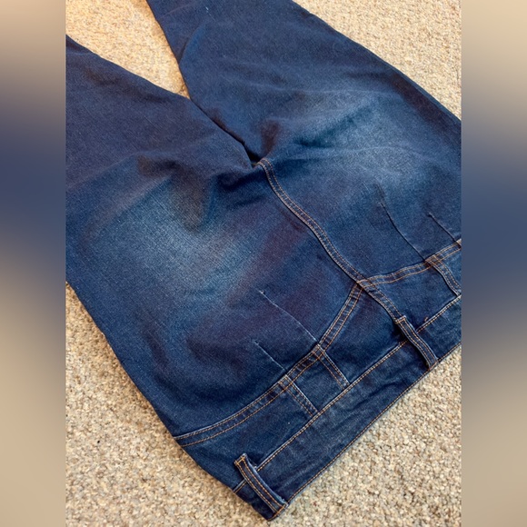 D. JEANS Women’s Stretch M Cropped Capri Jeans High Waist Pants - Picture 8 of 13